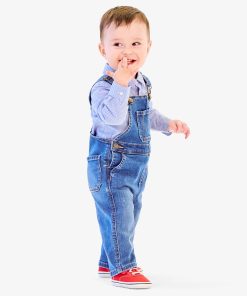 Baby denim overalls