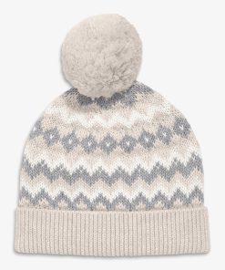 Baby fair isle beanie