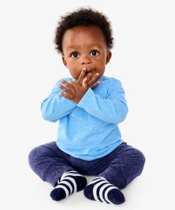Baby heathered easy pant